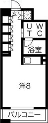 伏見駅 徒歩7分 8階の物件間取画像